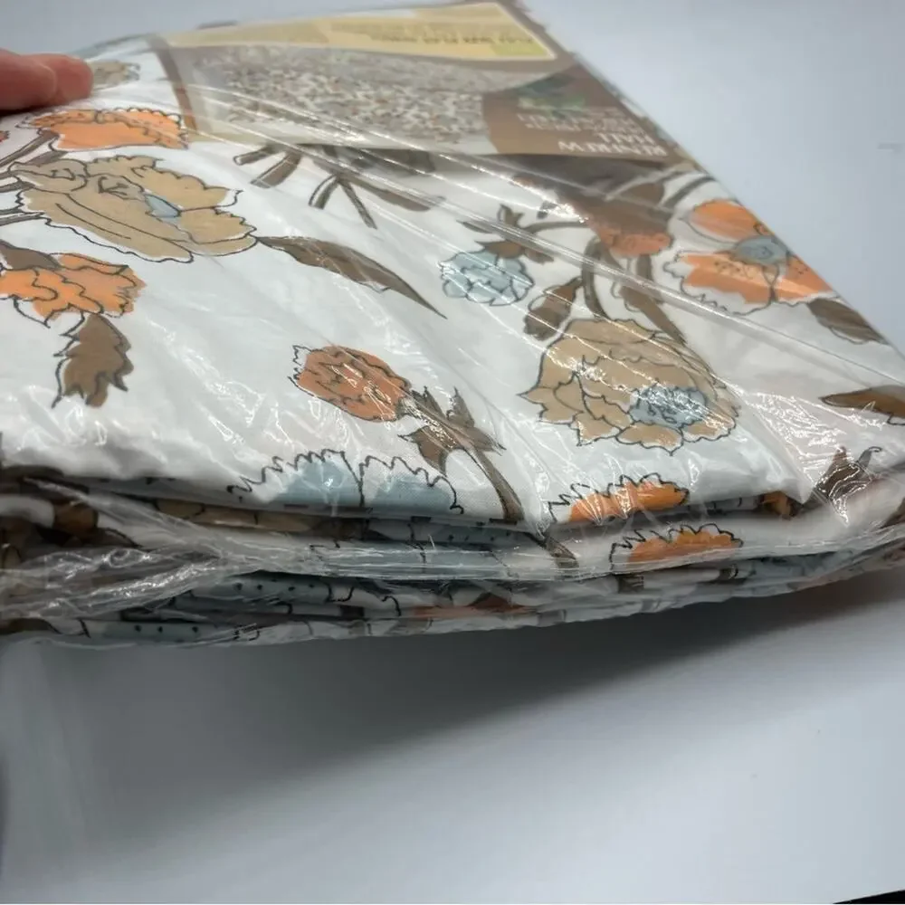Sears Roebuck Renfew Hall Perma Prest Full Size Flat Sheet New In Package Fall